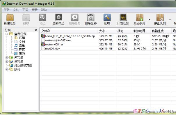 Internet Download Manager v6.41.19 中文绿色特别版/破解补丁